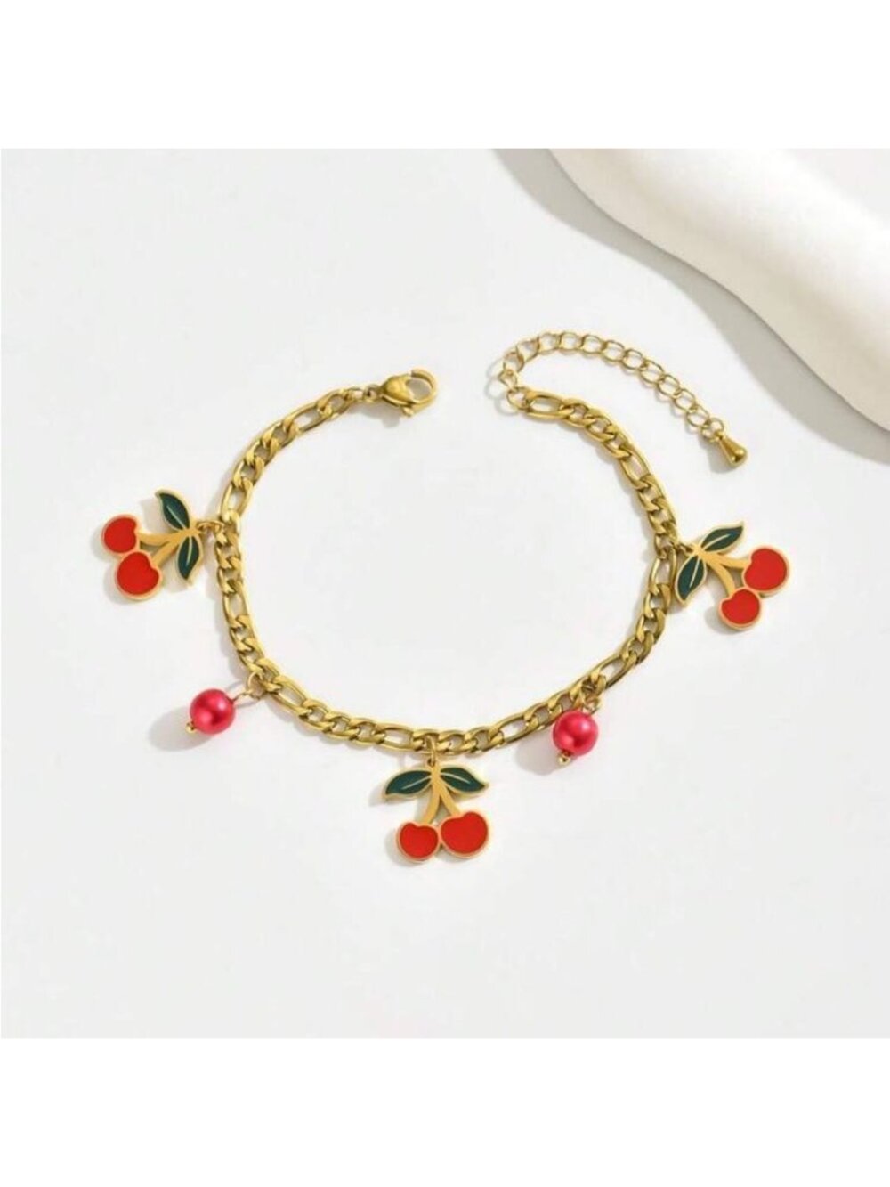 Cherry Bracelet Q892 - Picture 2 of 6